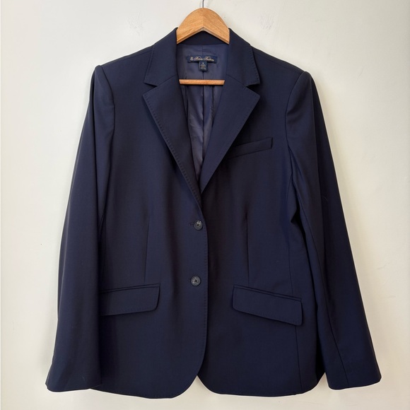 Brooks Bothers Navy Wool Blazer - Picture 5 of 16